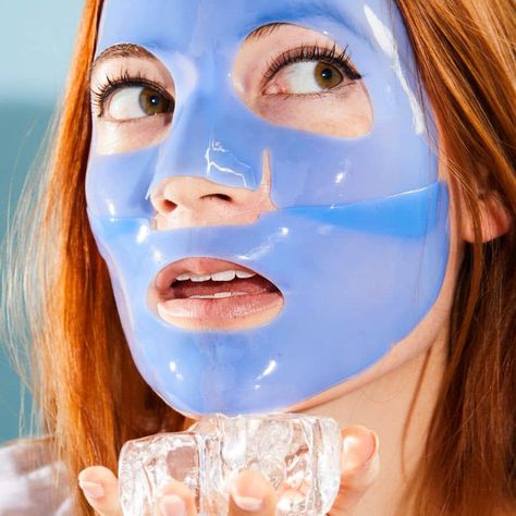 Hydrogel Mask, Normal Skin Care Routine, Strawberry Extract, Chill Zone, Refreshing Cocktail, Improve Skin Elasticity, Age Defying, Refreshing Cocktails, Folic Acid