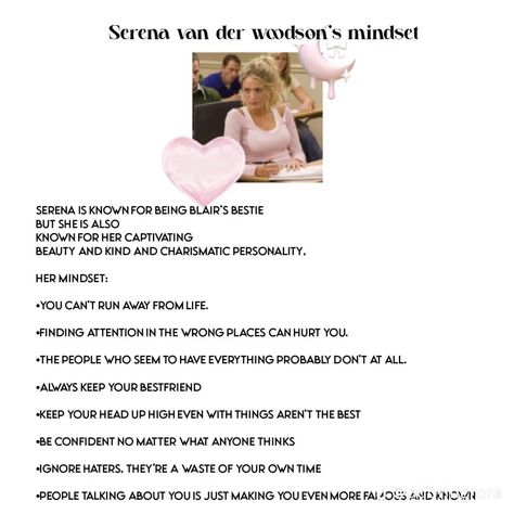 Alexa & Katie, Serena Van Der, Effective Study Tips, Classy Quotes, Dont Love Me, Serena Van, Study Techniques, Serena Van Der Woodsen, Studying Life