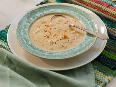 Carolina She-Crab Soup Recipe | Kardea Brown | Food Network Delicious Miss Brown, Crab Soup Recipes, Kardea Brown, She Crab Soup, Brown Food, Crab Bisque, Brown Recipe, Crab Soup, Seafood Seasoning