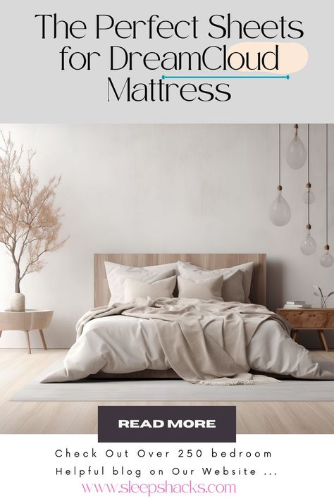 Sheets for DreamCloud Mattress Dreamcloud Mattress, Best Sheets, Mattress On Floor, Mattress Cleaning, Mattress, Sleep, Bedroom, Flooring