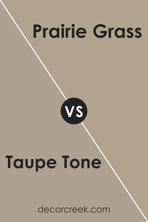 Taupe Tone SW 7633 by Sherwin Williams vs Prairie Grass SW 7546 by Sherwin Williams Trim Colors, Natural Elements, Coordinating Colors, Paint Color, Sherwin Williams, The Outdoors, Color Splash, Paint Colors, Decor Styles