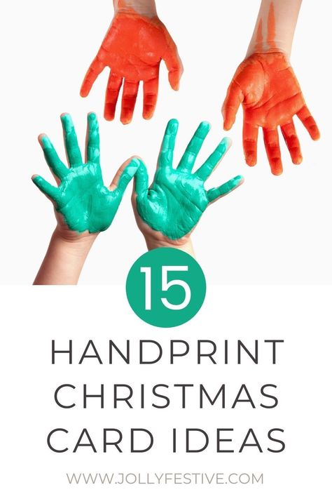 Looking for Christmas handprint crafts to make with your kids? Stop the scroll! We've pulled together 15 of the best Christmas handprint DIY ideas for you to create. With everything from tutorials on handprint Christmas trees, Santa, reindeer, elves, Grinch and so much more. The perfect Christmas keepsake from your baby, toddler or young child, grab the paints and get started with your handprint cards today! Preschool Christmas Cards To Make, Christmas Cards With Handprints, Christmas Handprint Cards For Kids, Kids Christmas Cards Handprint, Handprints Christmas Crafts, Toddler Made Christmas Cards, Handprint Xmas Cards, Child Made Christmas Cards, Reindeer Painting For Kids