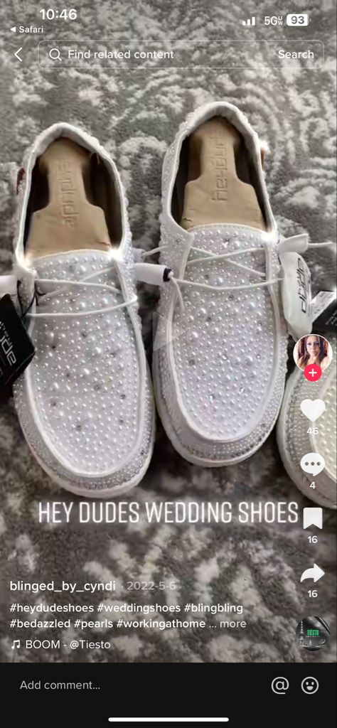 Blinged Out Hey Dudes, Bedazzled Hey Dudes, Bride And Groom Hey Dudes, Bedazzled Hey Dudes Wedding, Bridal Hey Dudes, Wedding Hey Dudes For Bride, Hey Dude Wedding, Hey Dude Wedding Shoes, Wedding Tennis Shoes Brides