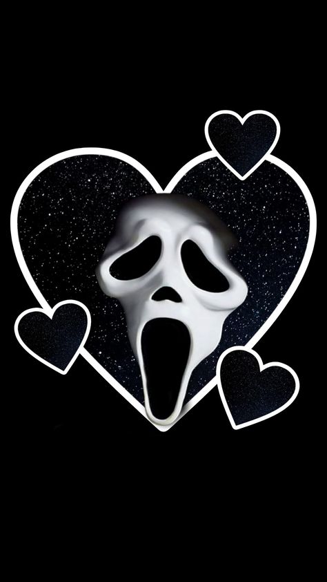 Scream Laptop Wallpaper Aesthetic, Ghostface Christmas Wallpaper, Horror Movie Wallpaper Laptop, Horror Laptop Wallpaper, Halloween Wallpaper Black, Scream Wallpapers Aesthetic, Cute Ghostface, Ghostface Wallpaper Aesthetic, Ghost Face Wallpaper