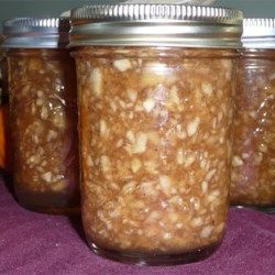 Caramel Apple Jam - Allrecipes.com Caramel Apple Jam Recipe, Cafeteria Rolls, Caramel Apple Jam, Easter Breakfast Casserole, Apple Jam Recipe, School Lunchroom, Jam Canning, Breakfast Casserole Bacon, Fruit Salad Recipe