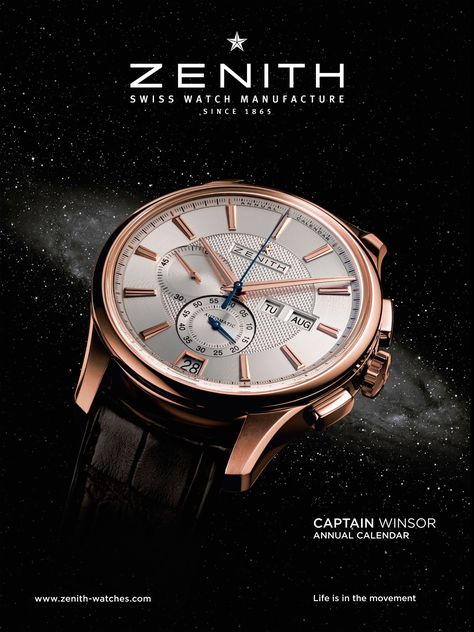 Advertisement - macro // Zenith timepiece Men Assessories, Watch Advertisement, River Time, Watch Ads, Photo Arrangement, Watch Image, Zenith Watches, 광고 디자인, Classic Wallpaper