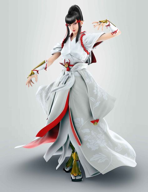 Kazumi Mishima Art from Tekken 7: Fated Retribution Heihachi Mishima, Kazumi Mishima, Kazuya Mishima, Tekken Wallpaper, Tekken Girls, Tekken 4, Tekken 2, History Of Video Games, Tekken 3