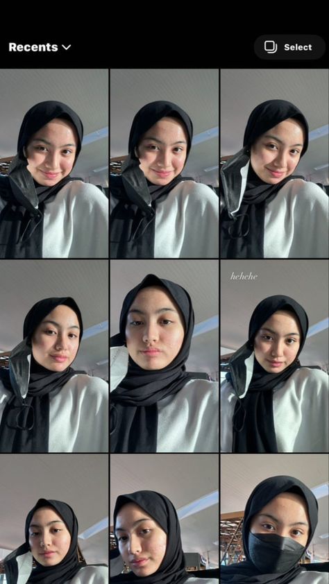 Dump Acc Ideas, Selfie Ideas Hijab, Dump Acc, Selfie Hijab, Frame Layout, Simple Casual Outfits, Mirror Selfie Poses, Self Portrait Poses, Stylish Photo Pose