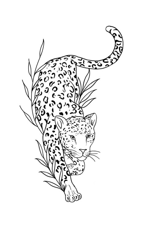 Tattoo Leopard, Cybersigilism Tattoo, Cheetah Tattoo, Animal Tattoos For Women, Jaguar Tattoo, Leopard Tattoos, Upper Arm Tattoos, Tatuaje A Color, Calf Tattoo