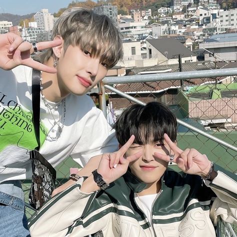 Hongjoong And Mingi Icon, Hongjoong And Mingi Ateez, Mingi And Hongjoong, Mingi Hongjoong, Hongjoong Mingi, Rock Aesthetic, Pirate Kids, Mingi Ateez, Rap Lines