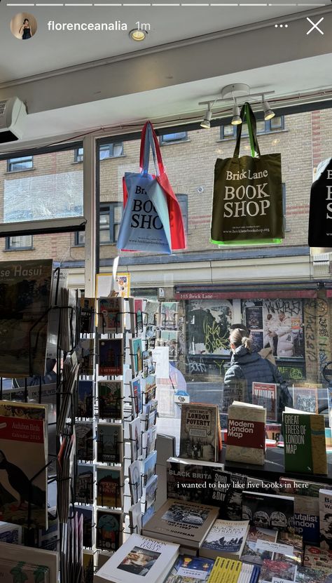 Brick Lane Bookshop in London, UK Audubon Birds, London Map, Brick Lane, Ig Stories, London Uk, Soho, In London, London