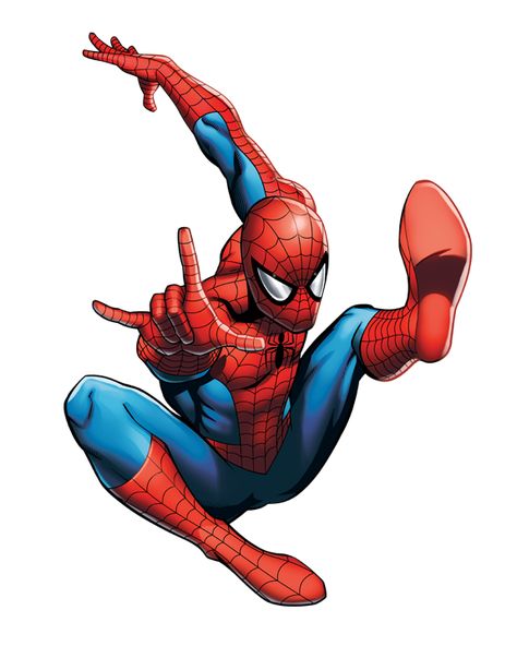 Spiderman Topper, Spiderman Poses, Spiderman Images, Spiderman Web, Image Spiderman, Spiderman Drawing, Dynamic Pose, Spiderman Cake, Spiderman Pictures