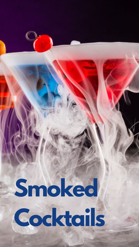 Smoked Cocktails How To Make Smokey Drinks, Smoky Cocktails Drink Recipes, Smoky Margarita Recipe, Smokey Cocktail Recipes, Smoked Drinks Recipe, Smoked Cocktails Drinks, Smoked Cocktails Drink Recipes, Smoked Drink Recipes, Cocktail Smoker Recipes