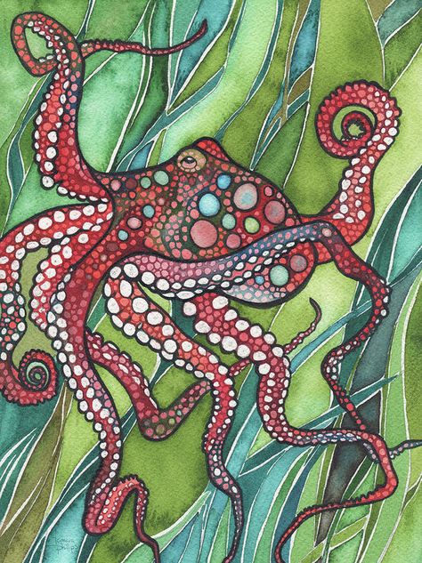 Octopus wall art