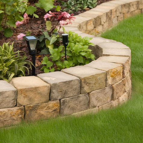 40 Fantastic Retaining Wall Ideas Landscaping Retaining Walls Flower Beds, Beautiful Retaining Walls, Low Retaining Wall Ideas, Retaining Walls Landscape, Retaining Wall Design, Retaining Wall Ideas, Gabion Baskets, Landscaping Retaining Walls, Stone Blocks