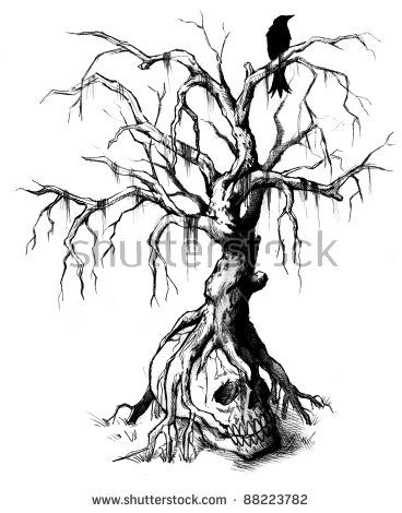 Iran Pictures, Birthday Tattoo, Make Tattoo, Tattoo Stencil Outline, Skull Hand, Dark Art Drawings, Band Tattoo, Tree Drawing, Tree Tattoo