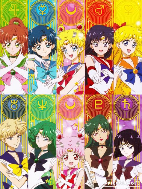 Sailor Moon Crystal Wallpapers, All Sailor Moon Characters, Sailor Gaurdians, Sailor Character, Sailor Moon Characters, Sailors Scouts, Saylor Moon, Sailor Moon Girls, Arte Sailor Moon