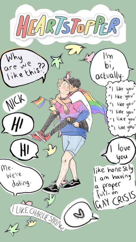 #heartstopper #quotes #heartstopperquotes #cute #2slgbtqqia+ #nick #charlie Nick And Charlie Wedding, Heartstopper Cute, Heartstopper Quotes, Nick And Charlie, Identity Crisis, Disventure Camp, I'm A Simp, Journal Ideas, Random Stuff