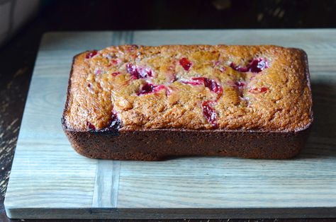 cranberry sauce bread Cranberry Sauce Bread, Spring Breakfast Recipes, Dessert Loaves, Cranberry Desserts, Morning Muffins, Rhubarb Bread, Spring Breakfast, Spring Recipes Dessert, Pantry Recipes