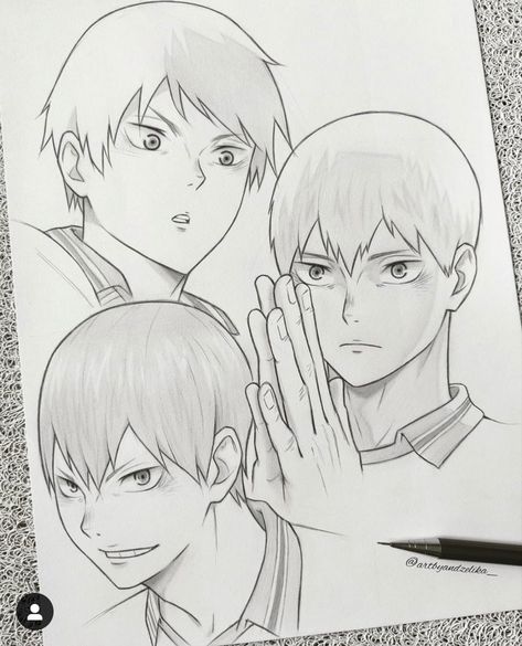 Drawings To Trace, Anime Drawing Sketches, Anime Lineart, Comic Tutorial, Disney Art Drawings, Draw Anime, Kageyama Tobio, Easy Drawings Sketches, Arte Sketchbook