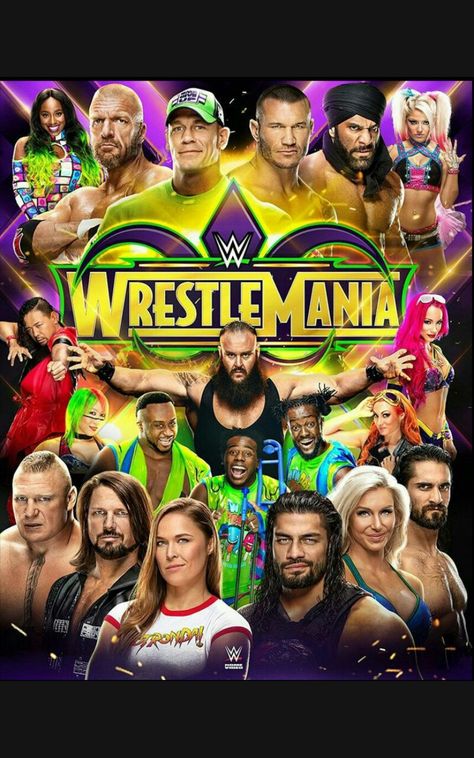 WWE WRESTLEMANIA 34 Maryse Wwe, Wwe Birthday Party, Wwe Birthday, Wwe Ppv, Wwe Funny, Wwe Wrestlemania, Watch Wrestling, Wwe Legends, Wwe Wallpapers