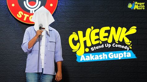 Cheenk | Stand-Up Comedy | Aakash Gupta Europe Tour, Thumbnail Design, Europe Tours, Stand Up Comedy, Email List, Stand Up