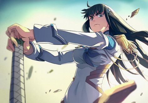 Kill La Kill Cosplay, Kill A Kill, Kill La Kill Art, Satsuki Kiryuin, Kill La Kill, Warrior Girl, 만화 캐릭터, Anime Demon, Hd Wallpaper