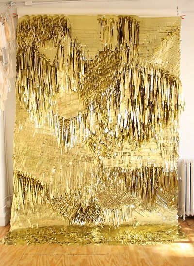 gold Confetti System, Golden Birthday Parties, Gold Backdrop, All That Glitters Is Gold, Golden Birthday, Gold Fringe, Birthday Party Planning, Photo Booth Backdrop, Gold Confetti