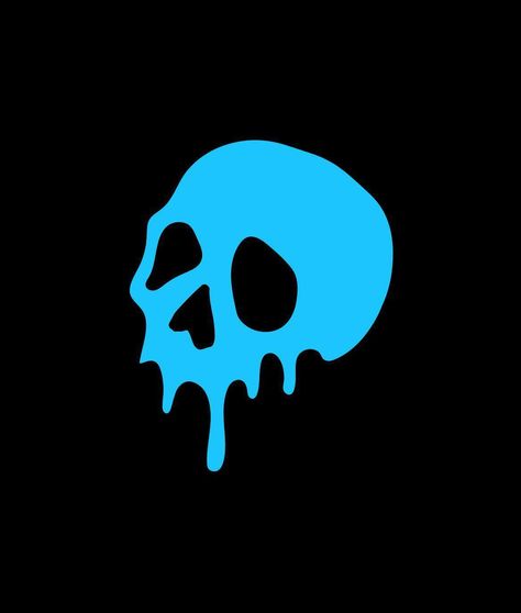 Skull Teeth Drawing, Skull Vector Logo, Skull Logo Design, Skull Symbol, Sulam Manik, Mask Logo, Skull Icon, Blue Skull, Shirt Logo Design