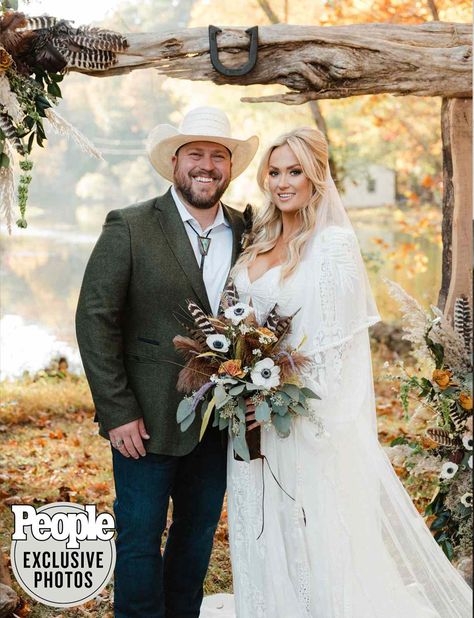 Bourbon Wedding, Meghan Patrick, Mitchell Tenpenny, Farm Wedding Photos, Rustic Farm Wedding, Lifestyle Shoot, Country Singer, Pheasant Feathers, Tennessee Wedding