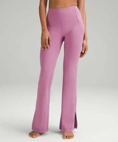 Discover great products at the best prices at Dealmoon. lululemon Groove High-Rise Split-Hem Flared Pant *Nulu | Women's Leggings/Tights | lululemon. Price:$89.00 at lululemon Cropped Tees, Black Lululemon Leggings, Lululemon Black Leggings, Pilates Gym, Lululemon Groove Pant, Cooler Style, Pink Pilates, Lululemon Align Leggings, Pilates Princess