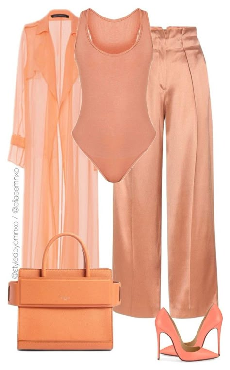 "Coral Phase" by efiaeemnxo ❤ liked on Polyvore featuring Edun, Sally Lapointe, Givenchy, Christian Louboutin, sbemnxo and styledbyemnxo Ootd Brunch, Brunch Ootd, Outfits Classy Casual, Brunch Looks, Kitchen Living Rooms, Fashionable Nails, Dorothy Dandridge, Spring Brunch, Modern Home Decor Ideas