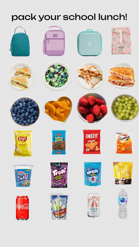 #preppy #school #lunch #schoollunch #packyourlunch Preppy School Lunch, Preppy Lunch, Student Council Campaign Posters, Kids Lunch Box Meals, Student Council Campaign, School Lunch Recipes, School Bag Essentials, Preppy School, Make School