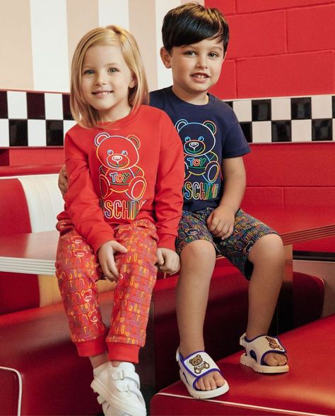 The #1 Designer Kids Clothing Store Mcdonalds Kids, Moschino Kids, Designer Kids, Designer Kids Clothes, Fashion Advertising, Harper's Bazaar, Harpers Bazaar, Kids Branding, Summer 2024