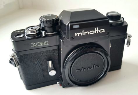 Highlight in black paint: Minolta XM is a professional SLR and is working perfect.

https://www.catawiki.com/en/l/84812121-minolta-xm-body-single-lens-reflex-camera-slr

#minoltaxm 
#SLR 
#camera 
#photography 
#buyfilmnotpixels
#analogue
#collectingcameras 
#filmphotography 
#135film 
#vintage 
#shootfilm 
#filmcamera 
#vintagecamera
#istillshootfilm 
#35mmfilm 
#filmisnotdead 
#lomography 
#bokeh 
#catawiki 
#catawikicameras 
#singlelensreflex Reflex Camera, Shoot Film, Vintage Cameras, Slr Camera, 35mm Film, Film Camera, Black Paint, Camera Photography, Film Photography