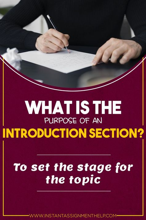 Here are ways to draft an amazing introduction for your assignment. Visit the website to learn the purpose of introduction and how to craft a perfect introduction Writing Introductions, Assignment Writing, Thesis Statement, Myself Essay, Essay Writer, How To Craft, Assignment Help, Academic Writing, Writing Styles