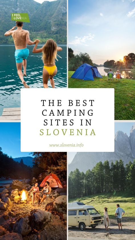 Camping in Slovenia is a great way to explore Slovenia on a budget - find our list of best Slovenia camps all across the country to help you plan your trip to this hidden gem Camping Europe, Summer Roadtrip, Slovenia Travel, Glamping Resorts, Camping Sites, Julian Alps, Glamping Site, International Travel Tips, Travel Plan