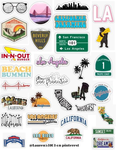 California Stickers, Tumblr Sticker, Vintage Phone Case, Iphone Stickers, Snapchat Stickers, California Sunset, Bubble Stickers, Iphone Case Stickers, Tumblr Stickers