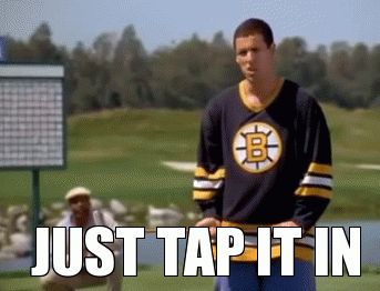 Just tap..~ Happy Gilmore (1996) ~ Movie Quotes #amusementphile Gilmore Quotes Funny, Happy Gilmore Quotes, Bobby Boucher, Gilmore Quotes, Happy Gilmore, Adam Sandler, Best Actor, Quotes Funny, Movie Quotes