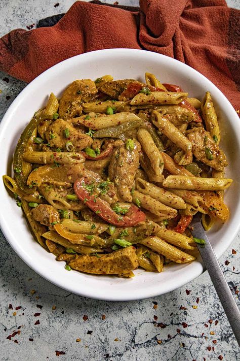 Jamaican Jerk Pasta, Rasta Pasta Jerk Chicken, Oxtail Rasta Pasta Jamaican Recipe, Jerk Pasta Recipe, Jerk Chicken Alfredo Pasta, Jamaican Pasta, Rasta Pasta Jamaican, Dinner Recipes Sausage, Jerk Pasta