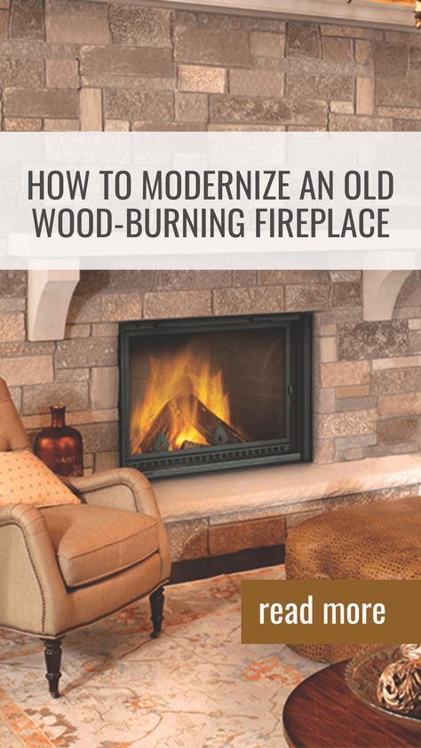 Wood Burning Fireplace Makeover, Wood Burning Fireplace Ideas, Wood Fireplace Inserts, Wood Burning Insert, Wood Burning Fireplaces, Wood Burning Fireplace Inserts, Mantle Ideas, Build A Fireplace, Old Fireplace