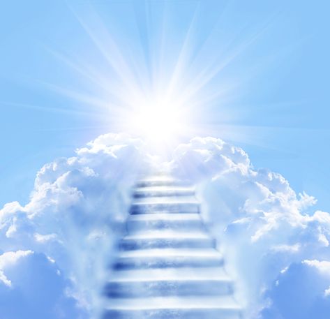 Heaven Pictures, Heaven Wallpaper, Stairs To Heaven, Heaven Tattoos, Fear Of Flying, Sun And Clouds, Divine Light, Psychic Mediums, Stairway To Heaven