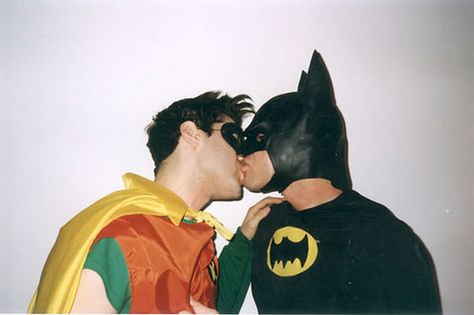 Batman and Robin Girly Playroom, Terry Richardson Photography, International Kissing Day, Batman & Robin, Robin Costume, Man Gay, Taschen Books, Halloween Parejas, David Lachapelle