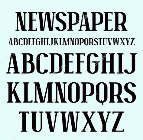 10+ Newspaper Fonts - OTF, TTF Download Font Wallpaper, Newspaper Names, Newspaper Letters, Royalty Free Fonts, Text Balloon, Happy Birthday Font, Happy Birthday Text, Text Bubble, Vector Quotes