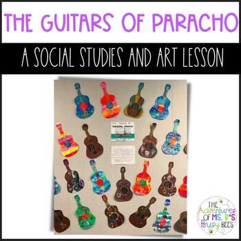 This is a simple Google Slides Lesson about the guitars of Paracho, Mexico. This town is the most prolific in producing handmade guitars. This lesson would be perfect for Hispanic Heritage Month, in addition to Dia de los Muertos studies, or just for a fun art lesson that incorporates another culture.Includes:Slides for instructionGuitar TemplateInstructions for Art Project Hispanic Heritage Month Activities For Kinder, Hispanic Heritage Month Crafts For Kids Easy, Hispanic Heritage Month Art Lessons, Hispanic Hertiage Projects, Hispanic Heritage Art Projects, Hispanic Heritage Month Art Projects, Hispanic Heritage Month Art, Mariachi Guitar, Spanish Heritage Month