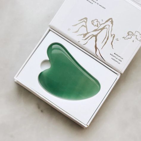 Jade Gua Sha, Facial Massage Tool, Gua Sha Facial, Gua Sha Tools, Eternal Youth, Skin Prep, Skincare Tools, Makeup Gift, Massage Tools