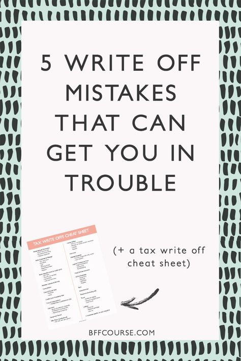 Small Business Tax Deductions, Business Tax Deductions, Tax Write Offs, Small Business Tax, Tax Tips, Small Business Finance, Bookkeeping Business, Small Business Accounting, Small Business Plan