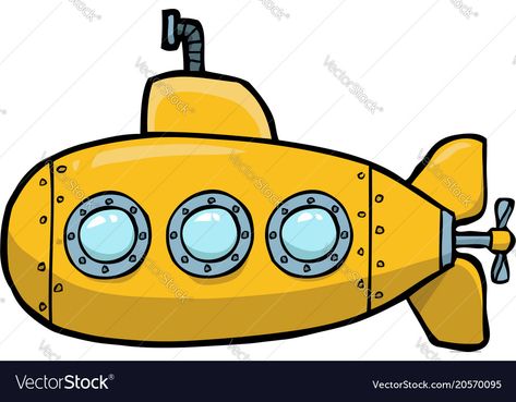 Submarine Drawing, Yellow Submarine Art, Underwater Room, Marine Tattoo, Bathroom Mural, Under The Sea Theme, Art Competitions, Drawing Cartoon, Sea Theme