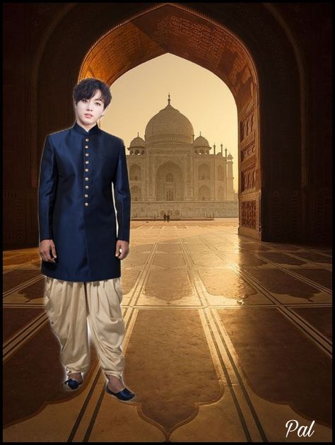 Jongkook... Indian Outfit Bts In Indian Outfit, Indian Outfit, Bts Memes, Indian Wear, Bts Jungkook, India, Bts, Memes, How To Wear