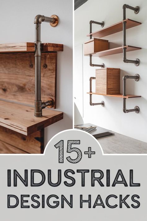 15 Industrial Design Hacks to Transform Your Space, Ladies!

Revamp your space with these fun industrial design hacks perfect for ladies! From trendy furniture to chic lighting and stylish decor find ways to mix metals and wood for a cozy vibe. Enjoy a creative touch with wall art and unique storage ideas to make your home shine! https://fabricerie.com/industrial-design-hacks Industrial Wall Ideas, Loft Wall Art, Unique Storage Ideas, Industrial Chic Furniture, Industrial Retail, Industrial Cafe, Industrial Wall Decor, Unique Shelves, Chic Lighting